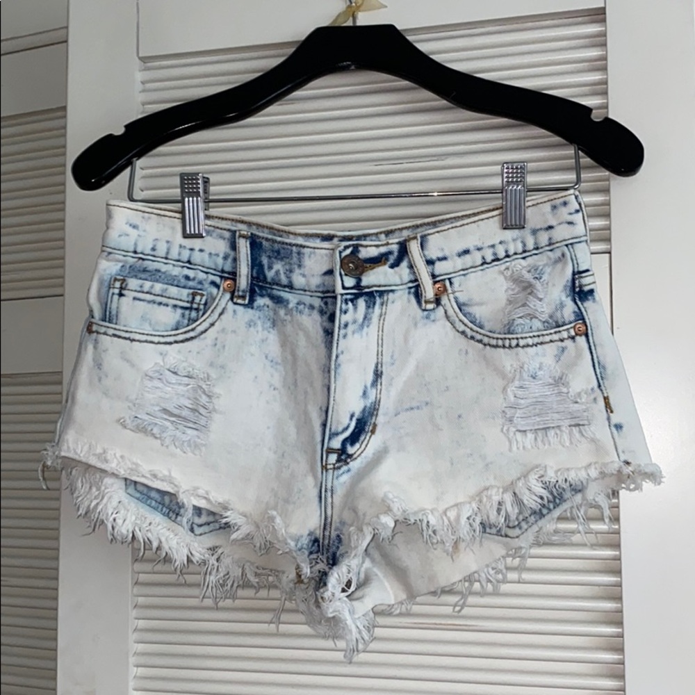 Jean shorts